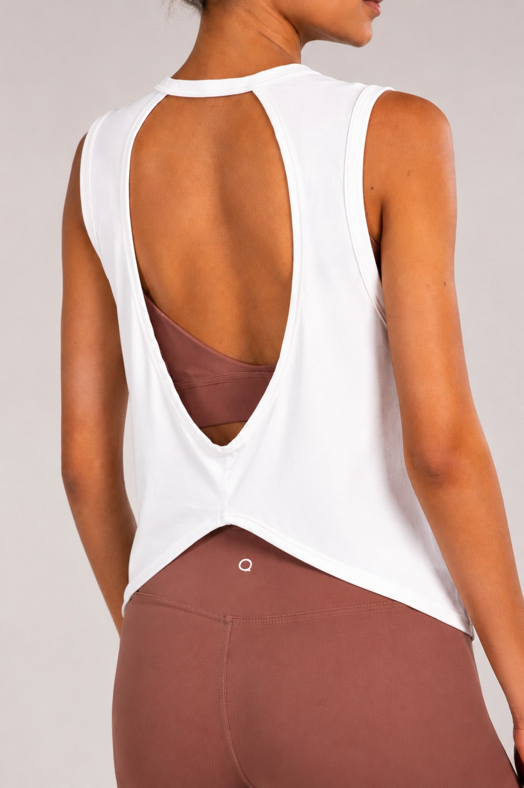 Black/White Circle Tank