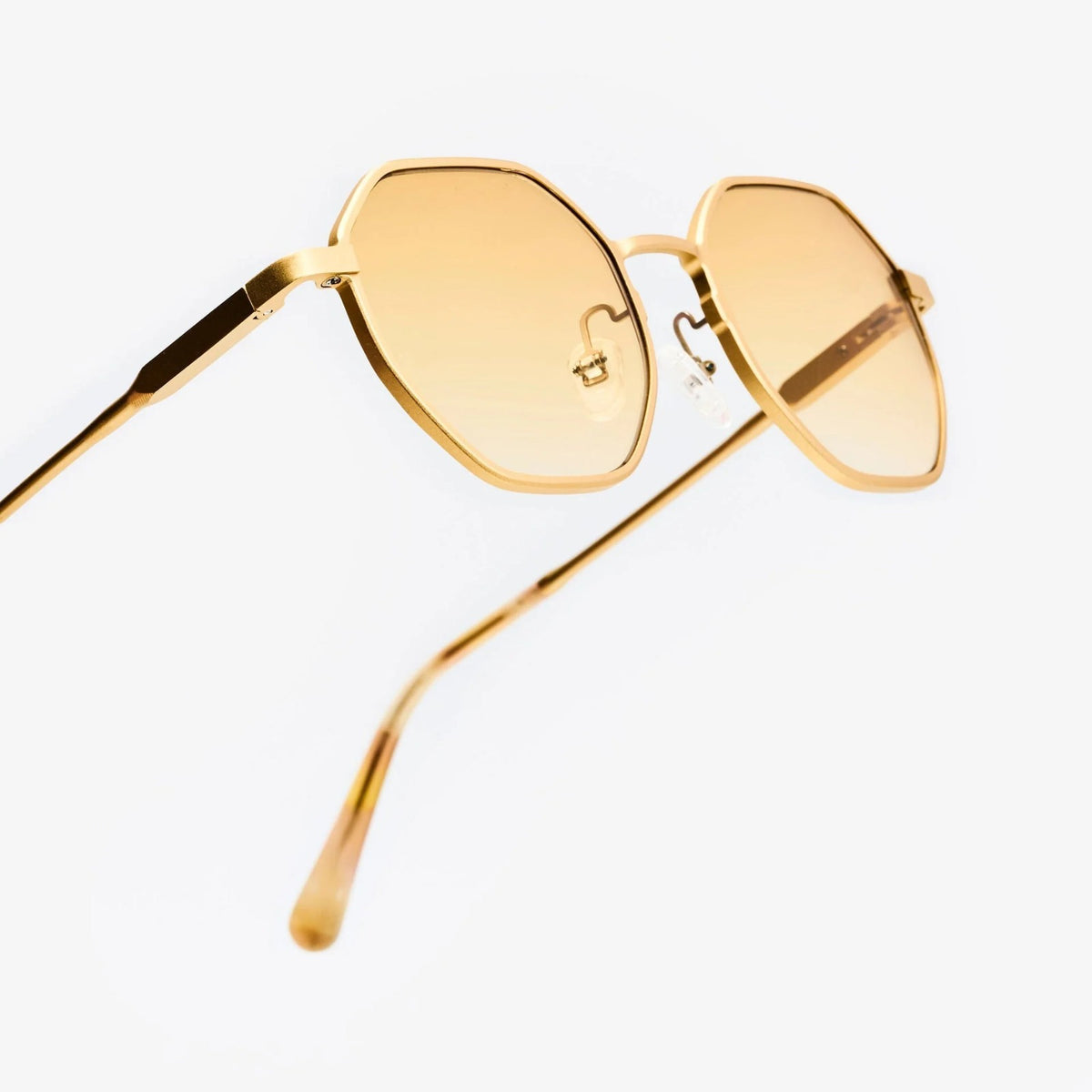 Gafas Octagonal Dorado