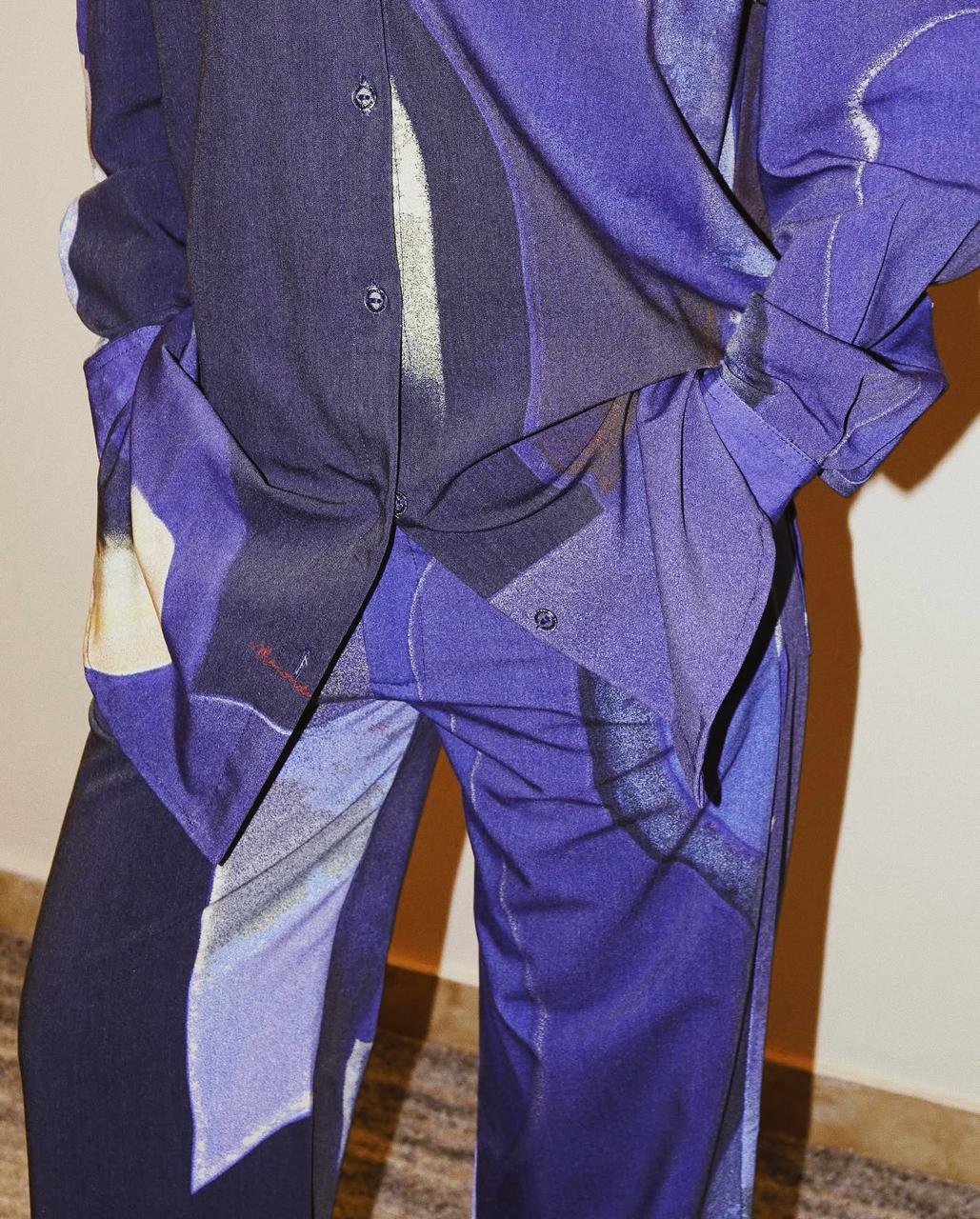 Diving Dress Shirt and Belt