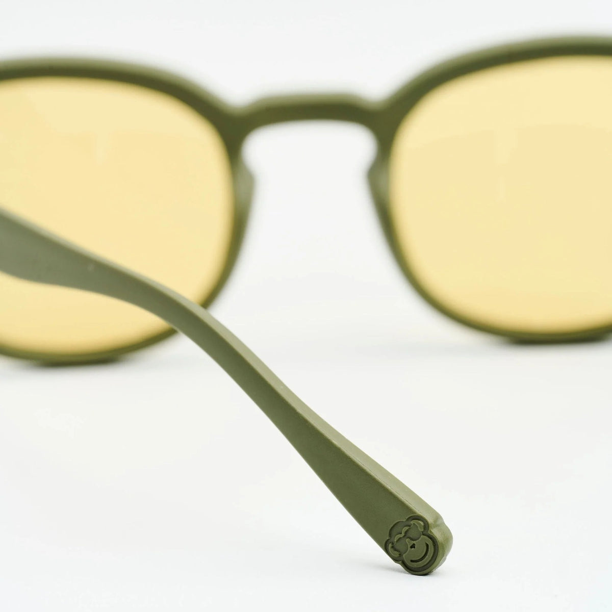 Gafa Panto Oliva Lente Amarillo