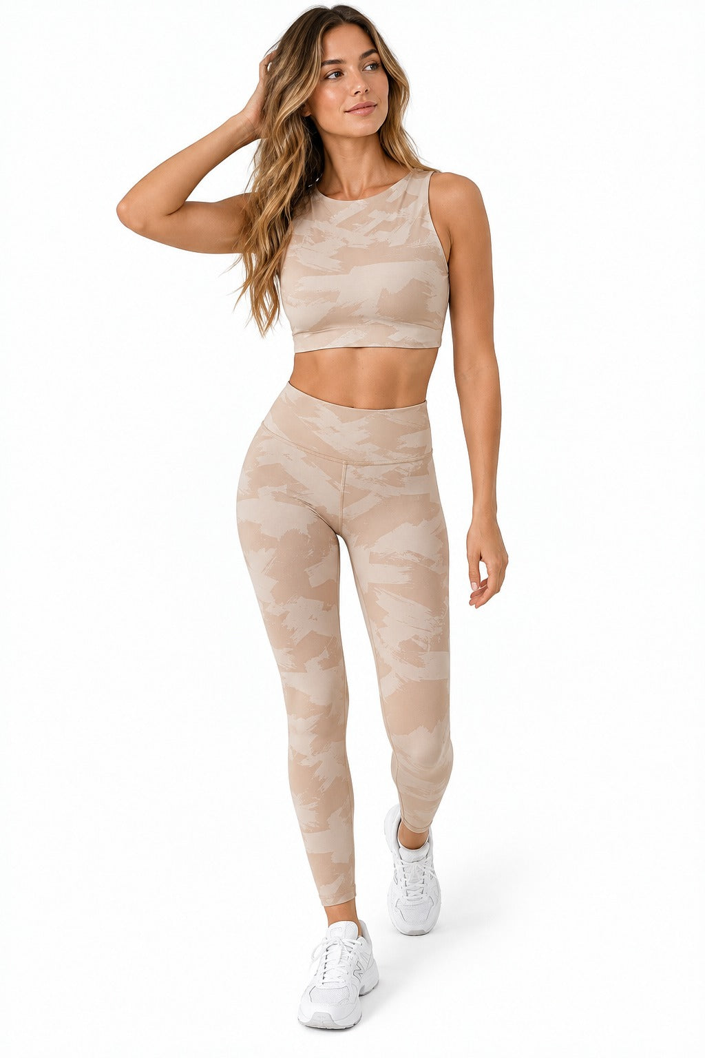 The True Fit Sports Bra Midnight & Nude