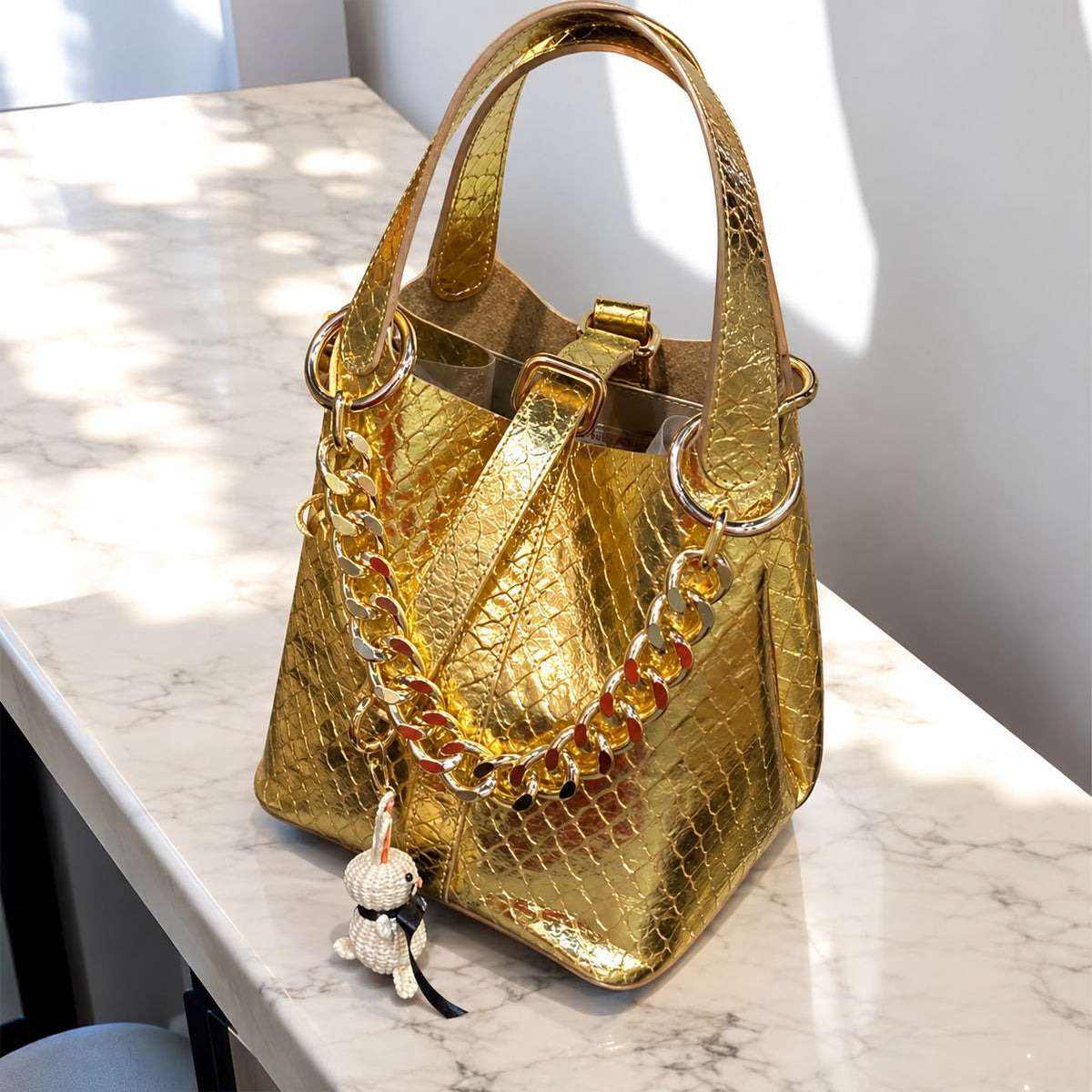 Bunny Leather Bag