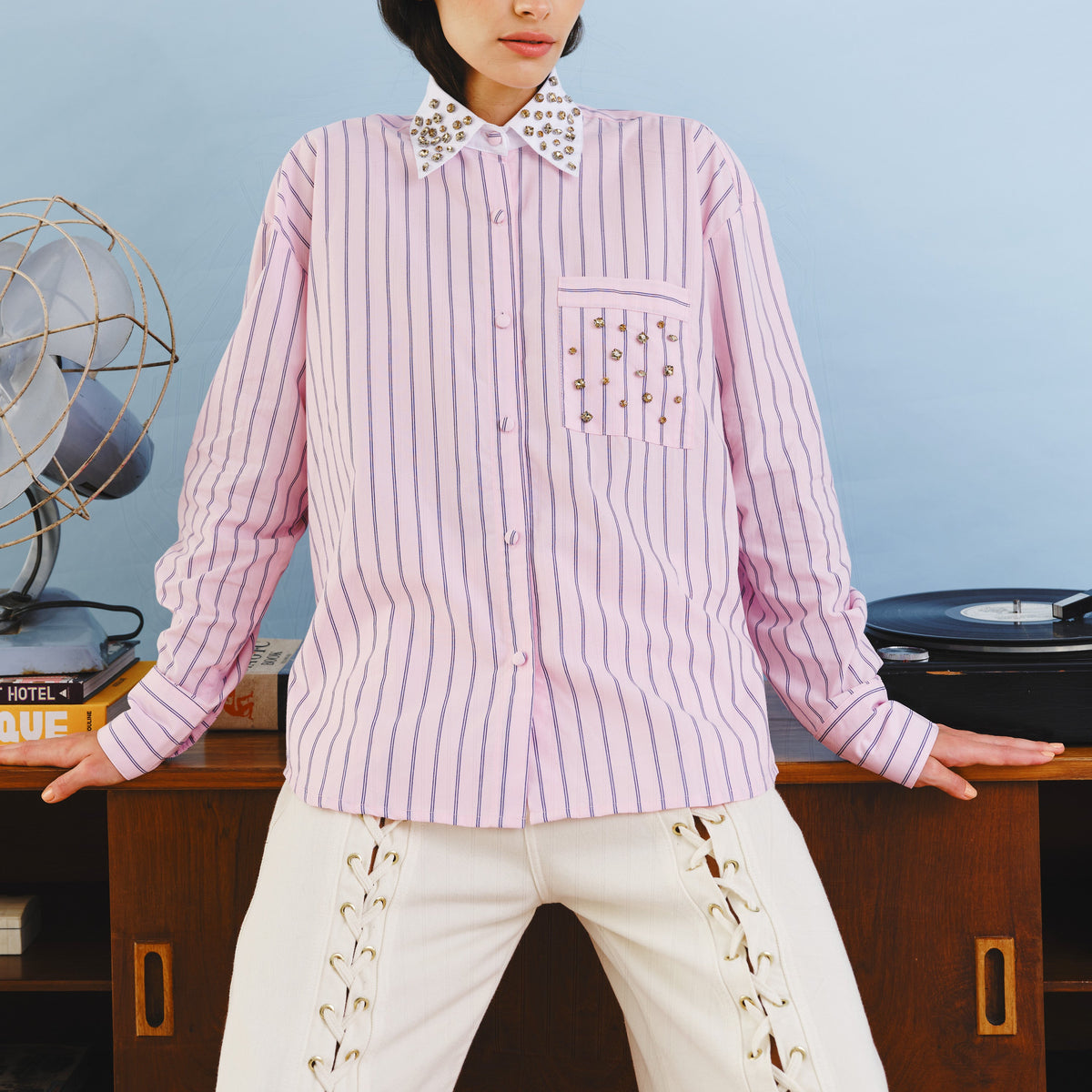 CAMISA ELSA ROSA