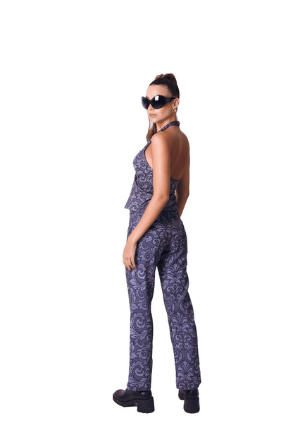 Howdy Pants in Silver Smoke