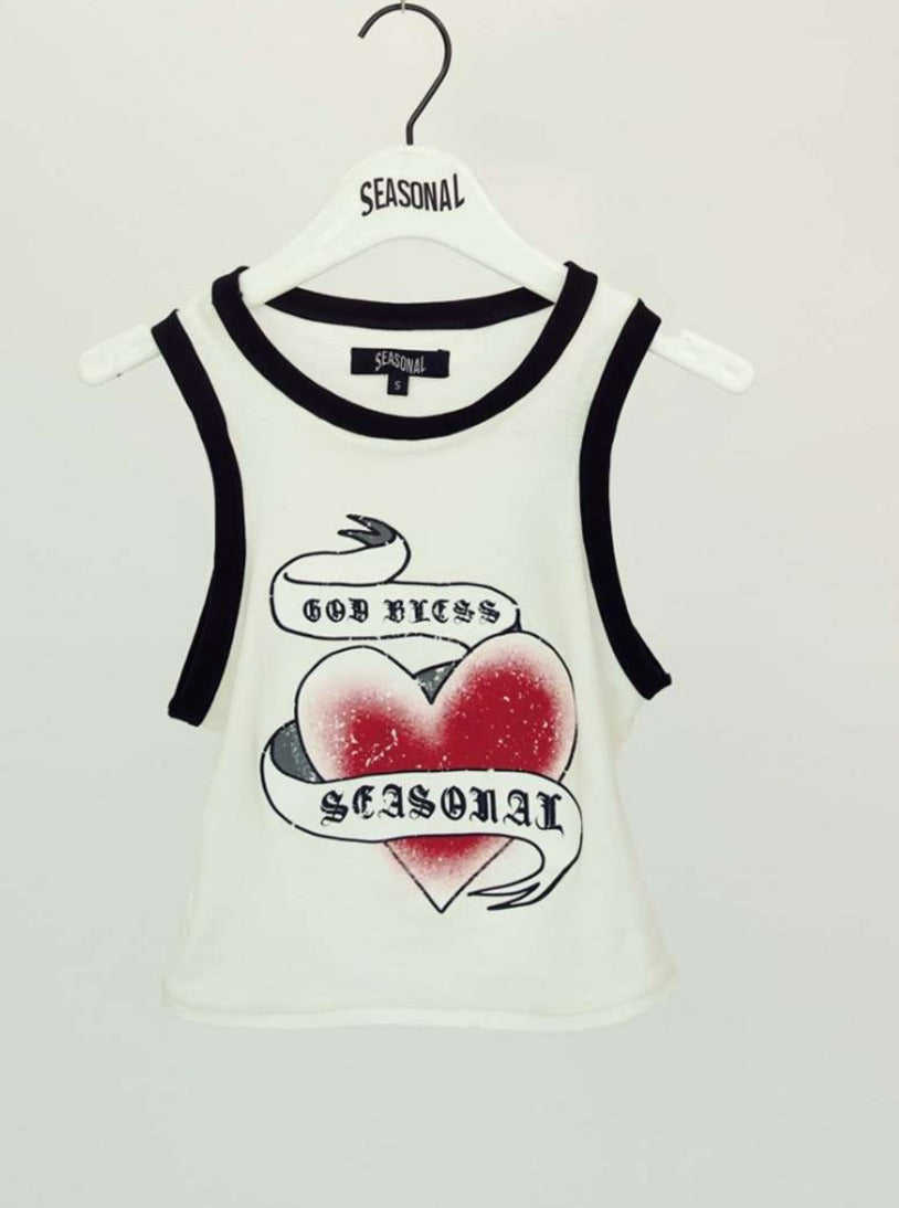 God Bless Seasonal Baby Tank