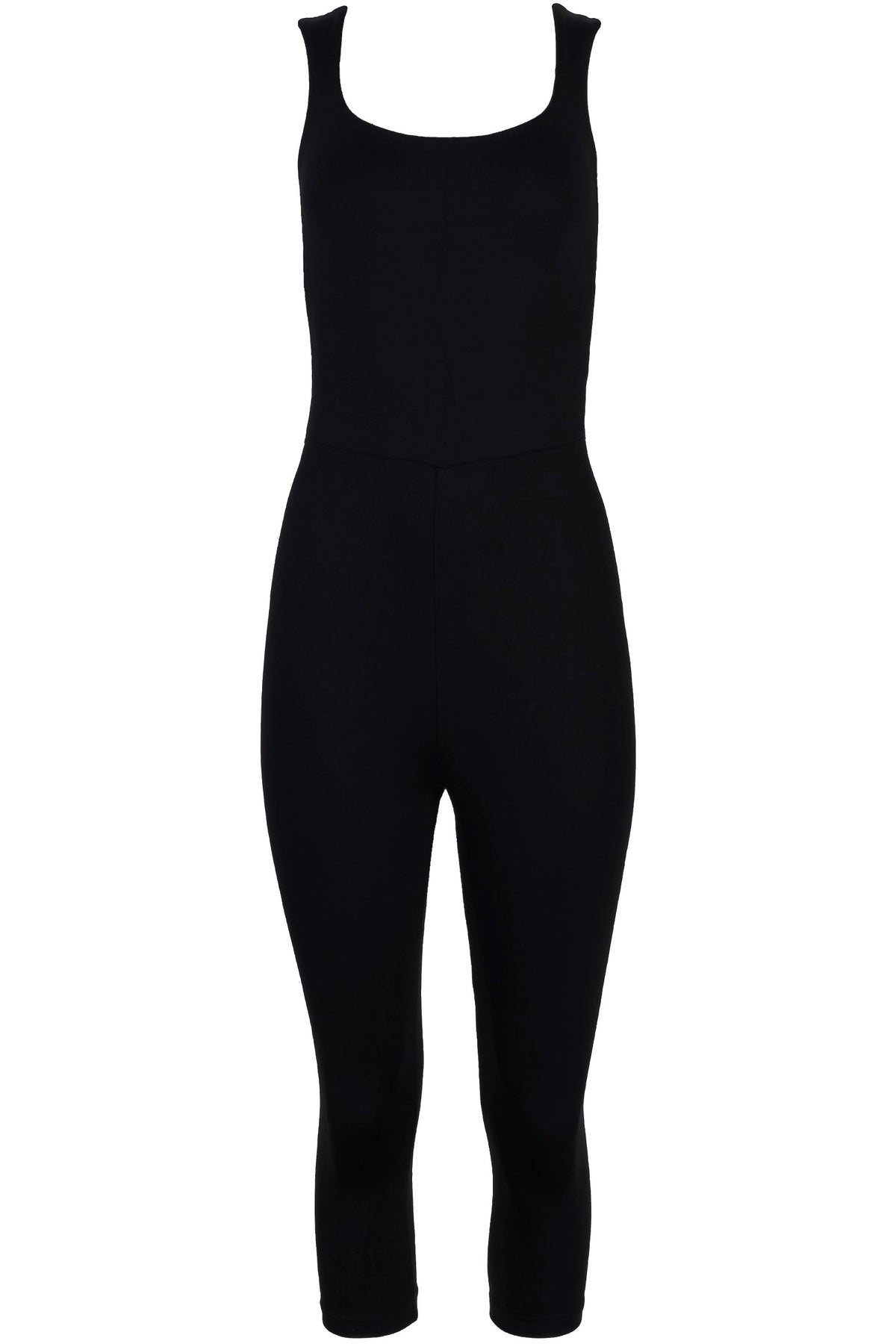 Black Leap Capri Jumpsuit - Low Intensity