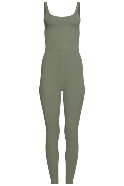 Matcha Green Aura Jumpsuit - High Intensity