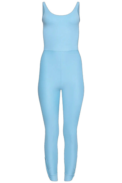 Serenity Blue Exhale Jumpsuit - High Intensity
