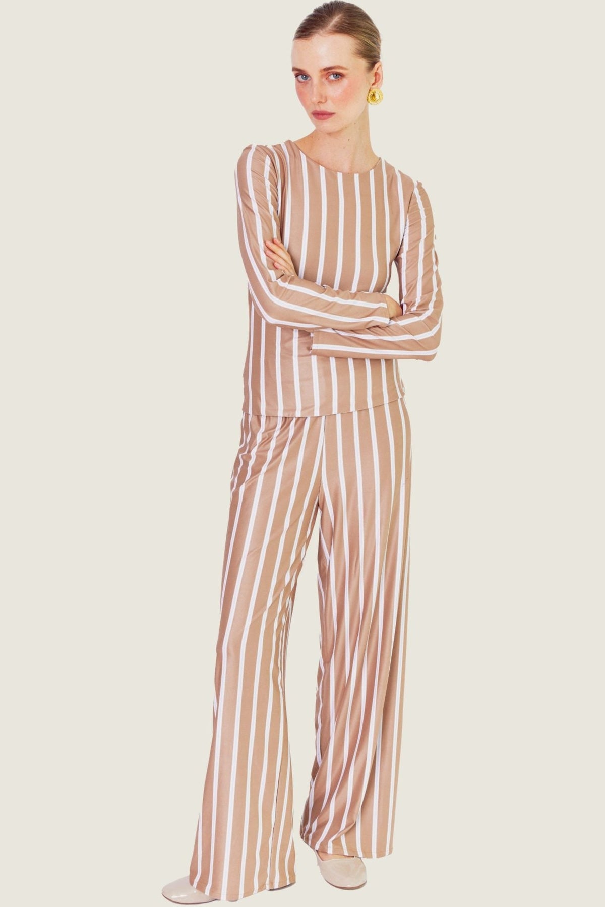 Chestnut Stripe Set