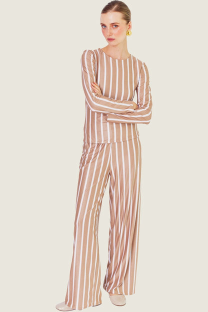 Chestnut Stripe Set