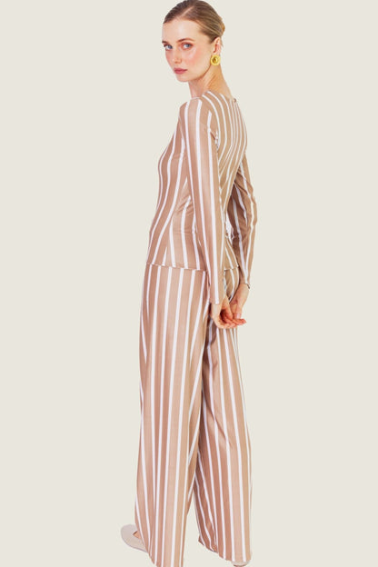 Chestnut Stripe Set