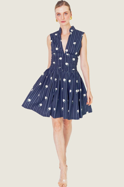 Eternal Stripe Bloom Dress