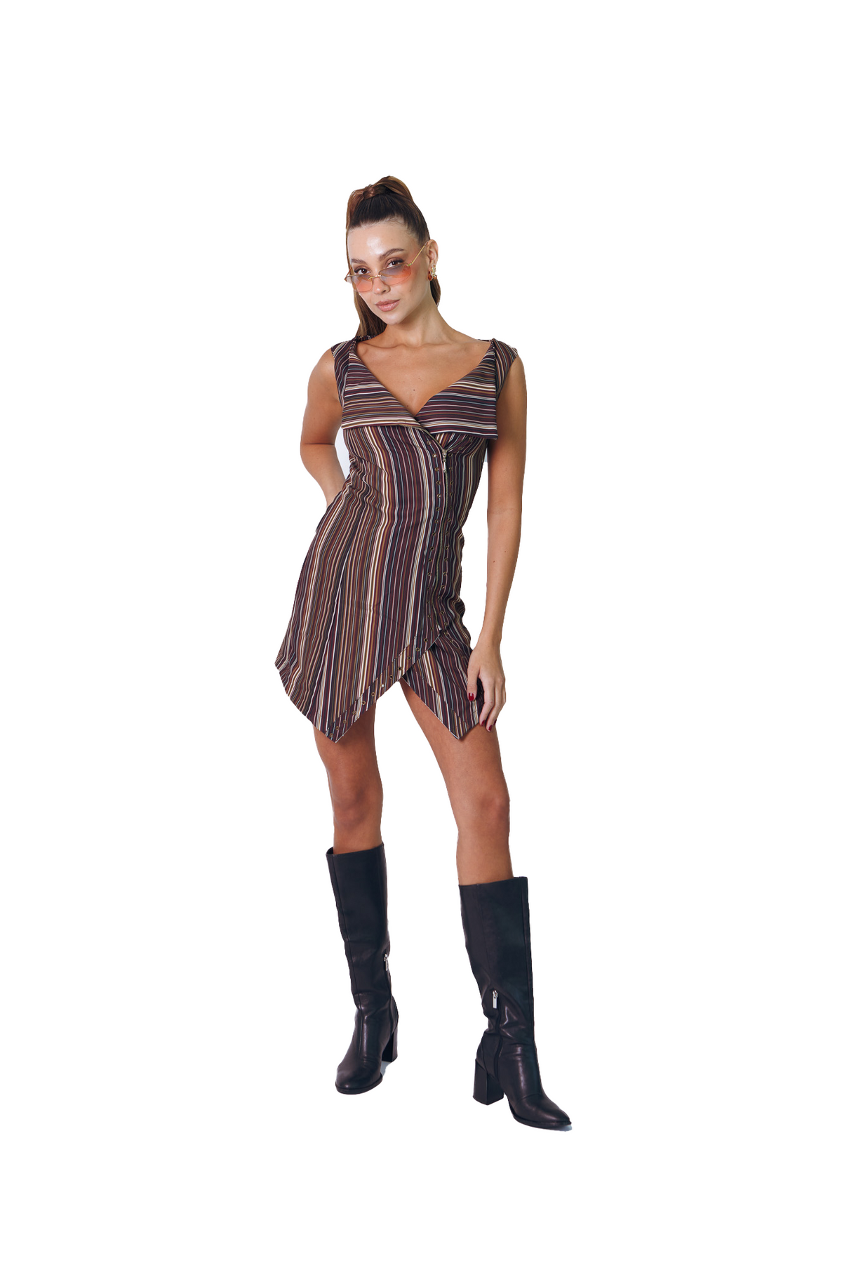 Crimson Rush Mini Dress