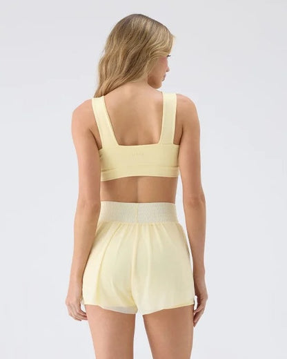 Lemon Ballerina Mesh Shorts