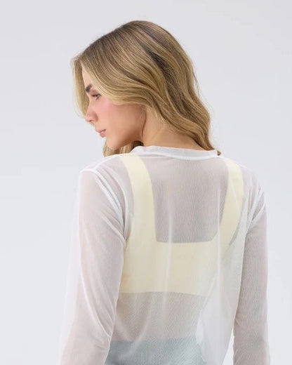 Pearl Mesh Cardigan