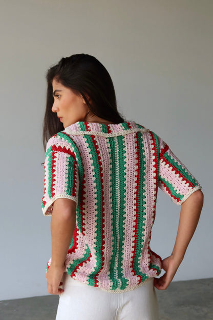 Bubble Crochet Shirt