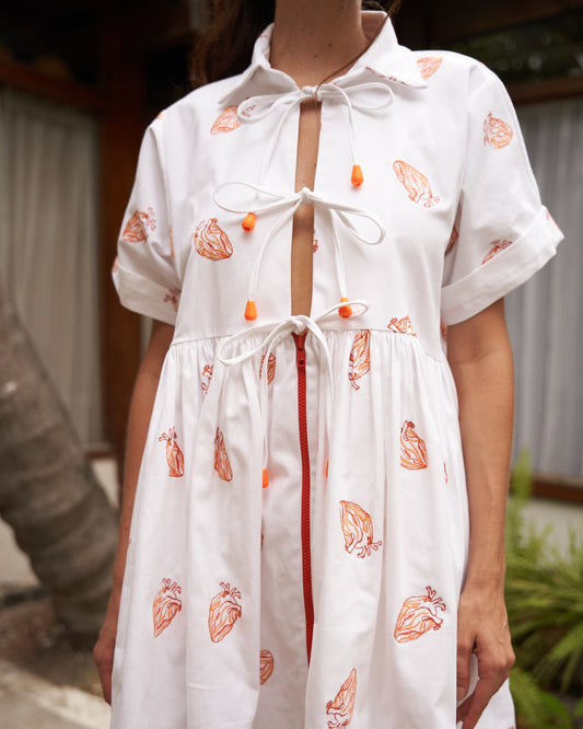 Vestido Fiji Bordado