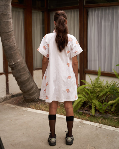 Fiji Embroidered Dress
