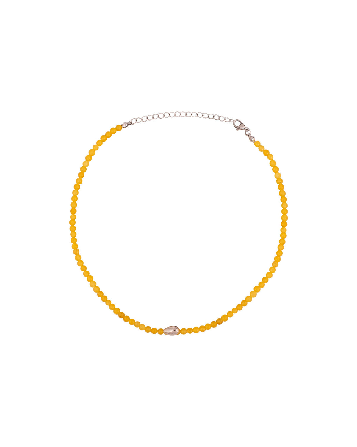 Mini Yellow Jade Choker