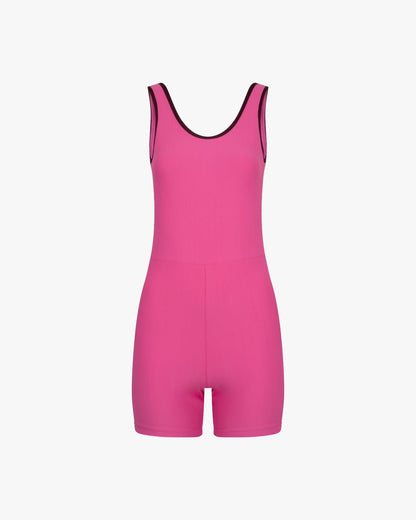 Fuschia Drift Romper - High intensity