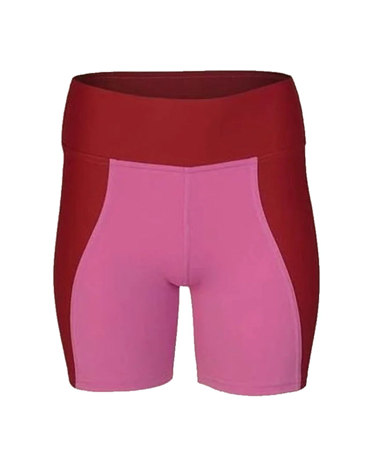 The Pink Cadillac Biker rojo y rosa, fondo blanco