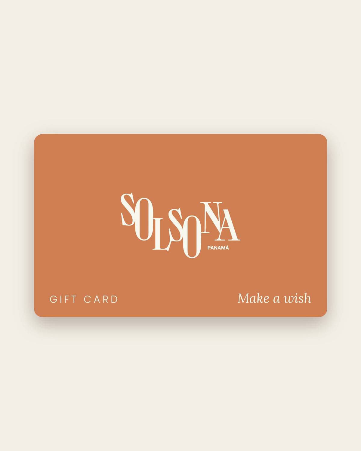 Gift Card Solsona - Make a wish