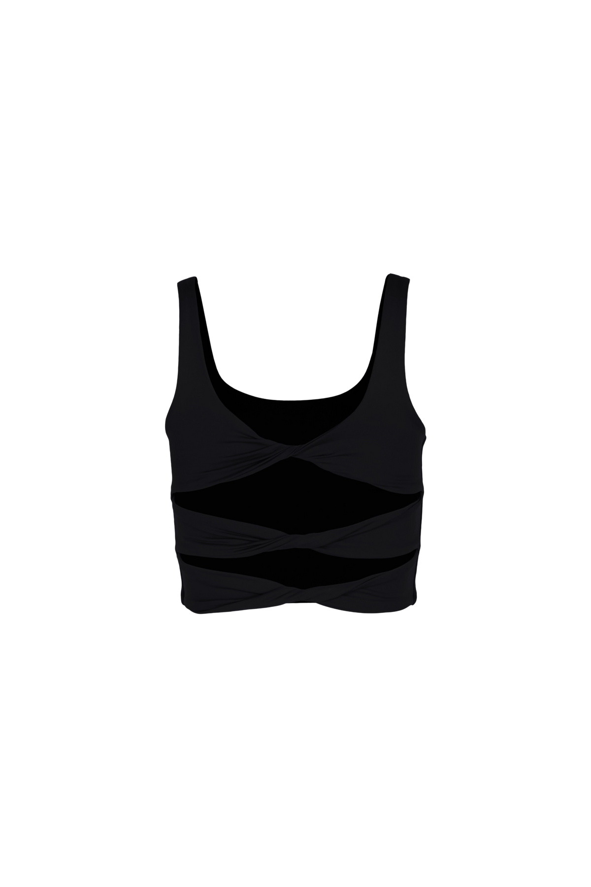 Black Ballerina Sports Bra - Low Intensity