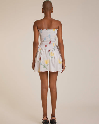 Nrnf Tube Top Mini Sundress