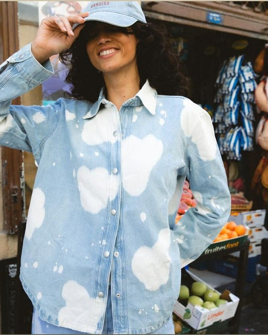 Jacket Jean y Blanco