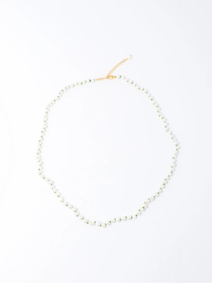 Collar Perla Hilo Color
