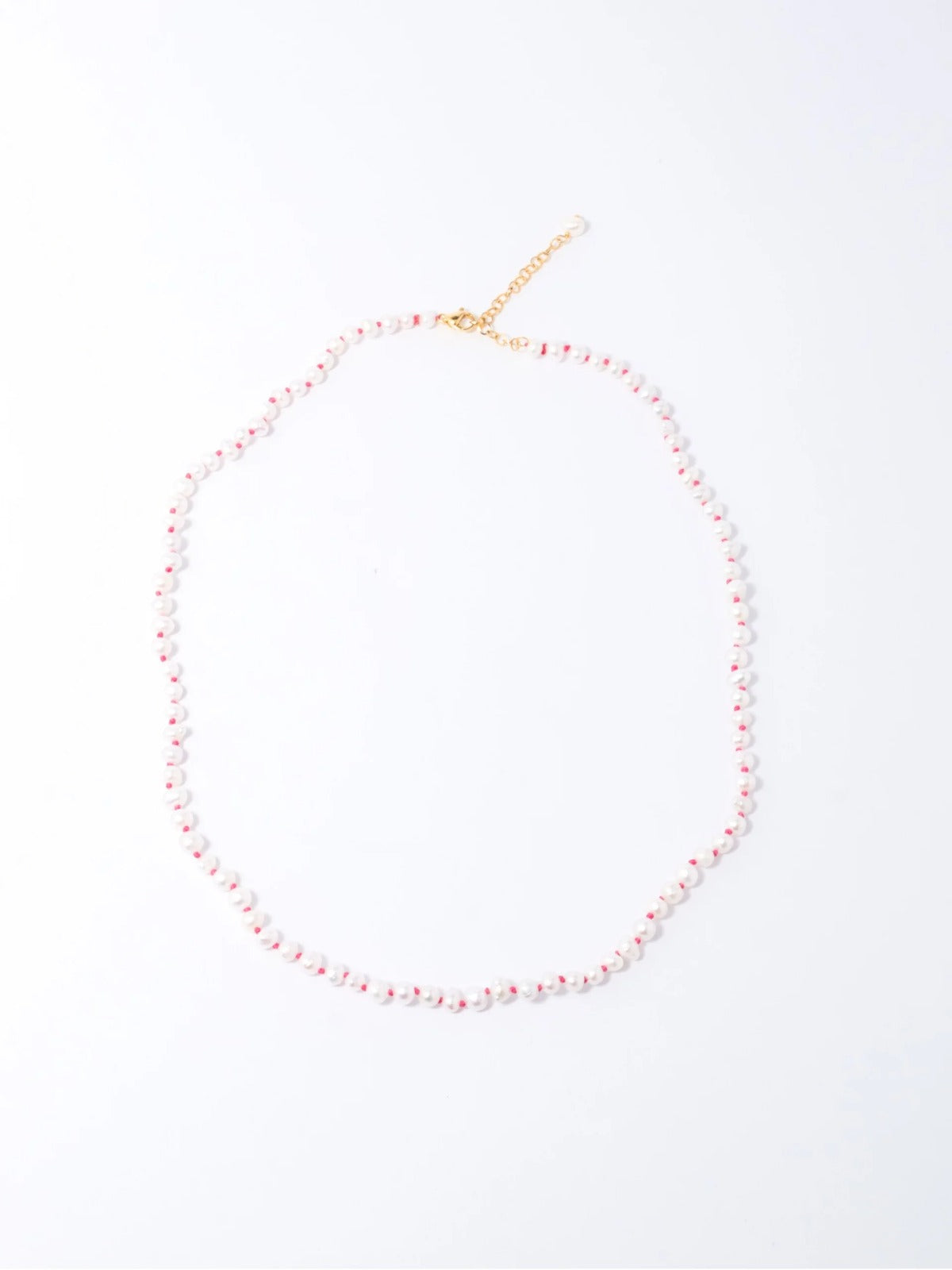 Collar Perla Hilo Color