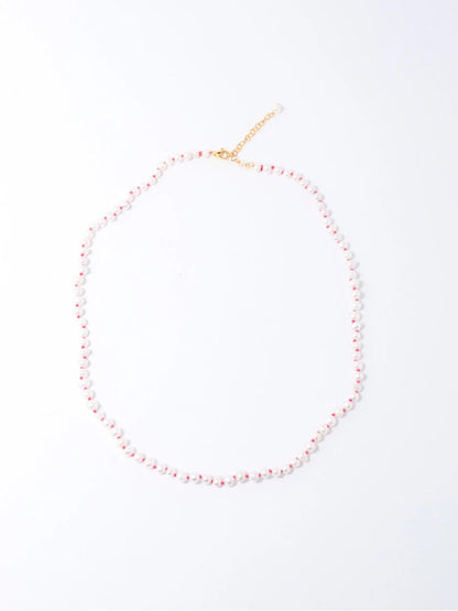 Collar Perla Hilo Color