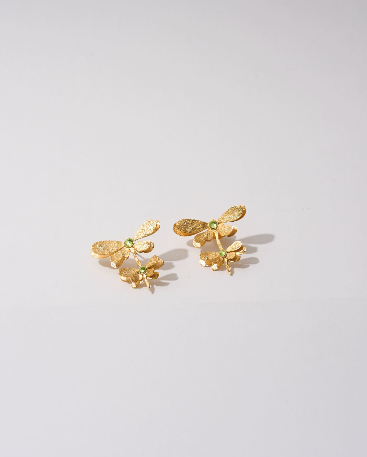 Aretes Libelula Doble