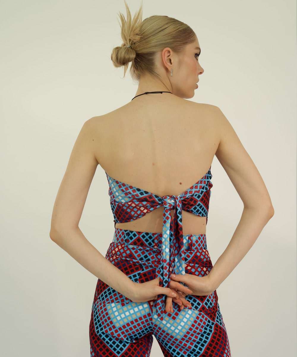 Napkin Top in Blueprint