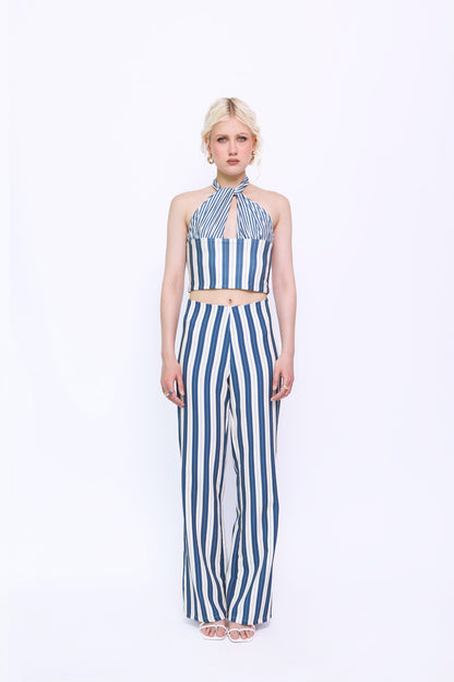 EVERYDAY  PANTS  IN  MIDNIGHT  STRIPES