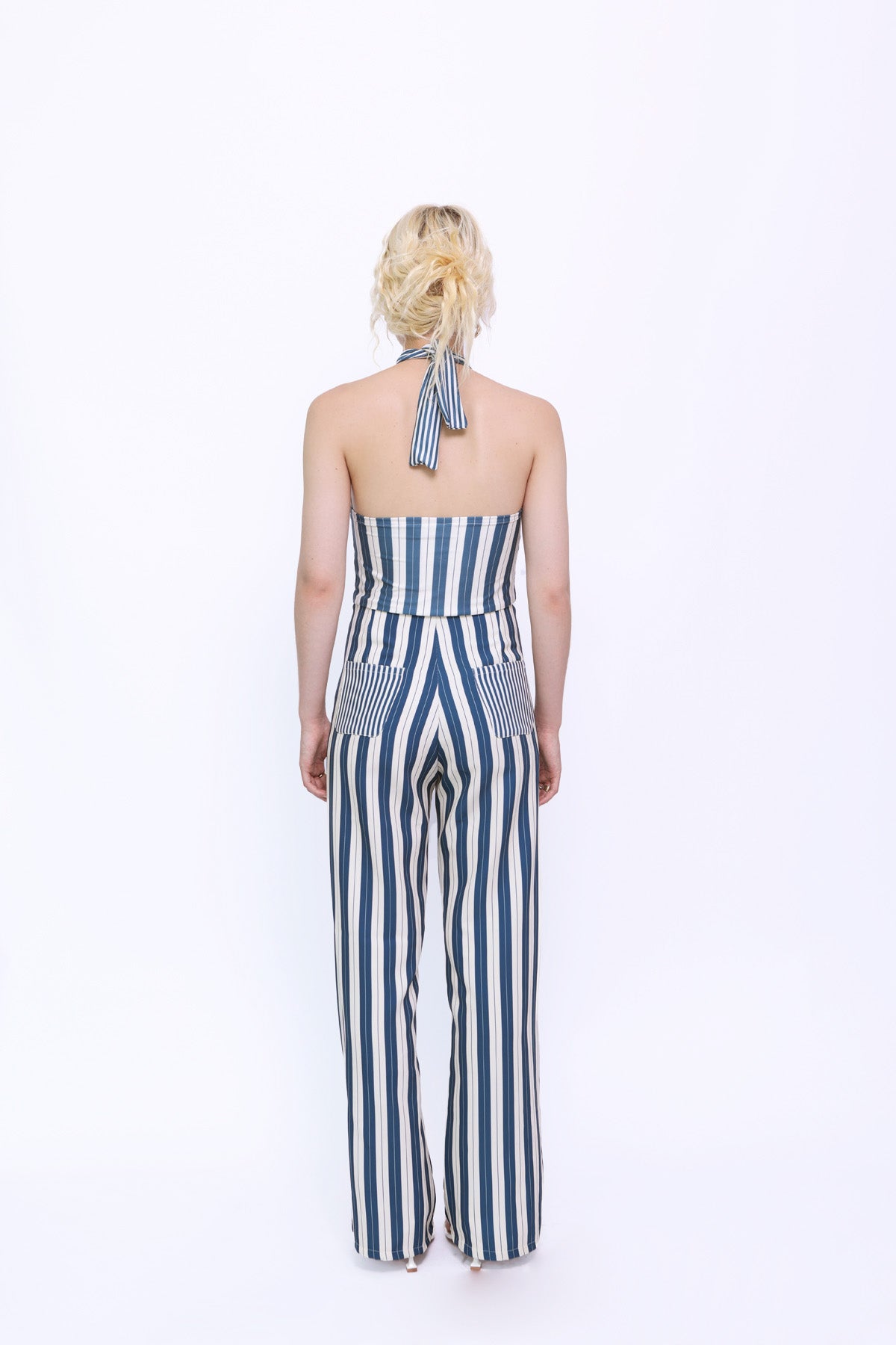 EVERYDAY  PANTS  IN  MIDNIGHT  STRIPES