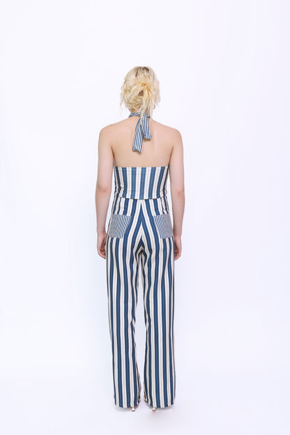 EVERYDAY  PANTS  IN  MIDNIGHT  STRIPES