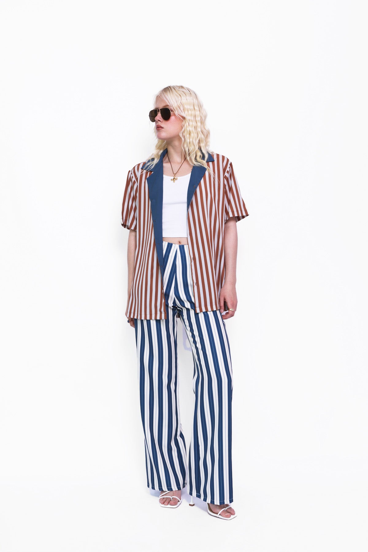 Camp Shirt in Rusty Stripes