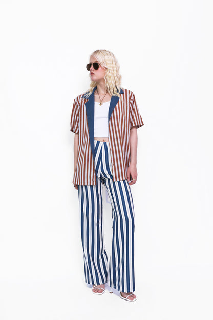 Camp Shirt in Rusty Stripes