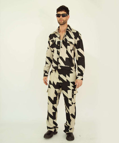 Classic Jacket in Houndstooth